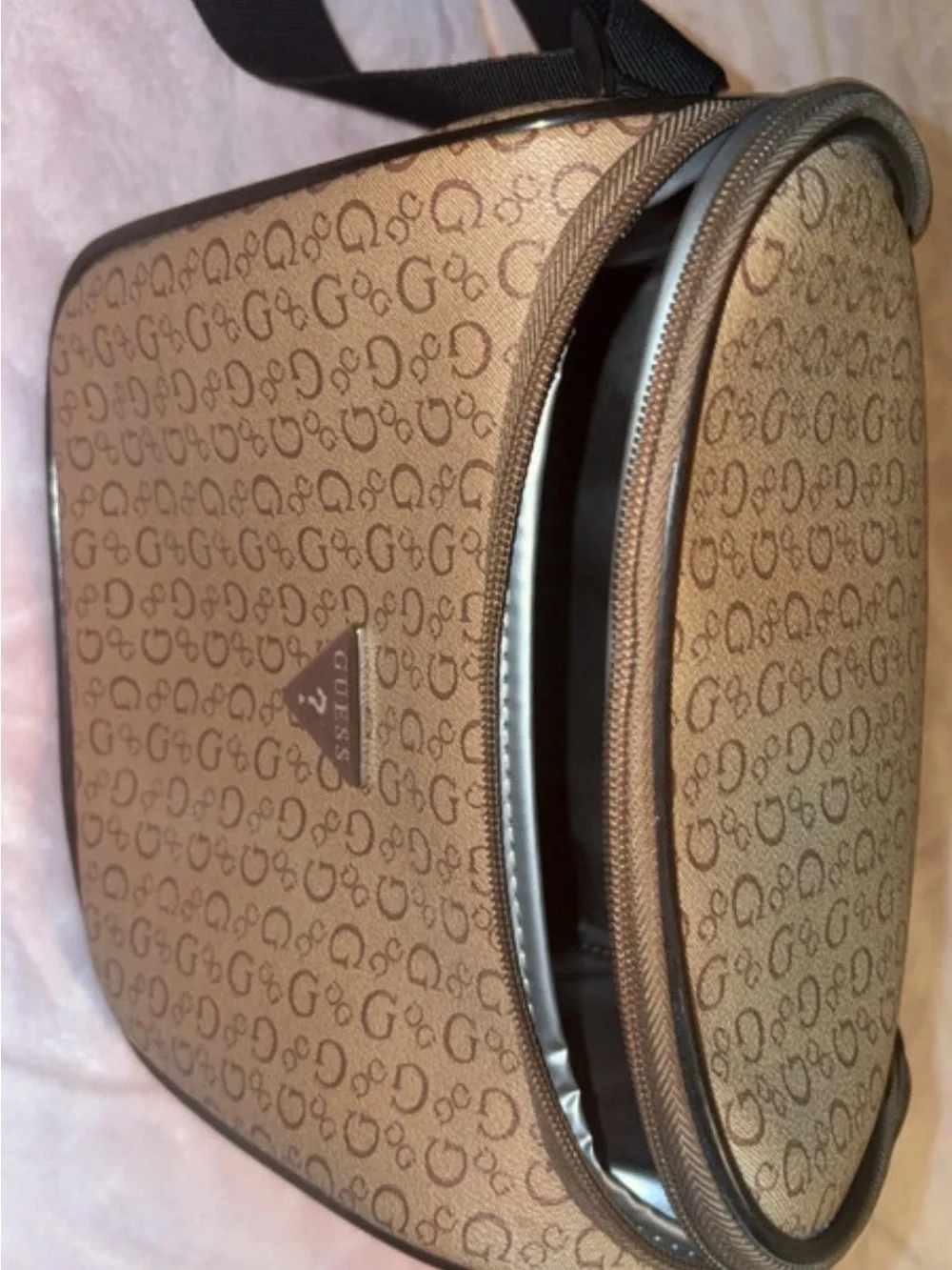 Guess Brown G Logo Crossbody Pouch